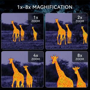 CE210:Resolution 256*192 Night Vision 10mm Handheld Thermal camera Imaging Scope Monocular for Outside - Image 7