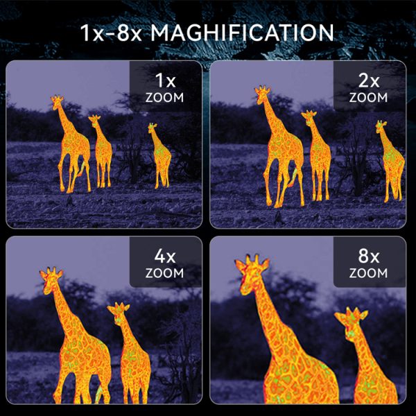 CE210:Resolution 256*192 Night Vision 10mm Handheld Thermal camera Imaging Scope Monocular for Outside