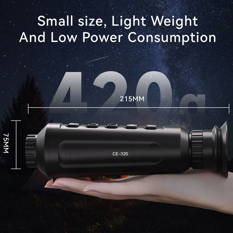 CE325: 8x Digital Zoom thermal vision imaging camera scope 384*288 resolution 25mm Thermal Imagining Monocular - Image 4
